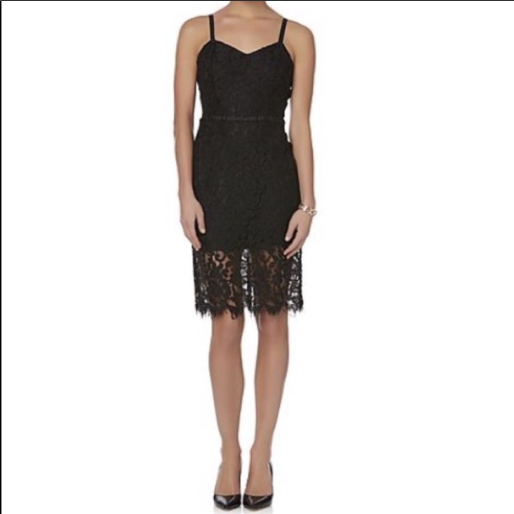Short Black Lace Dress